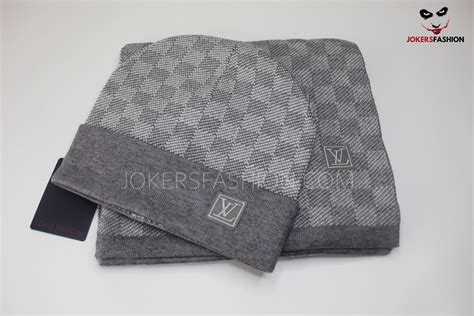 louis vuitton sjaal muts